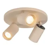 Highlight Spot Mila 3-flammig Ø 25 cm beige Highlight Spot Mila 3-flammig Ø 25 cm beige
