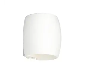 Highlight Wandleuchte Oyster H 14 cm, weiß