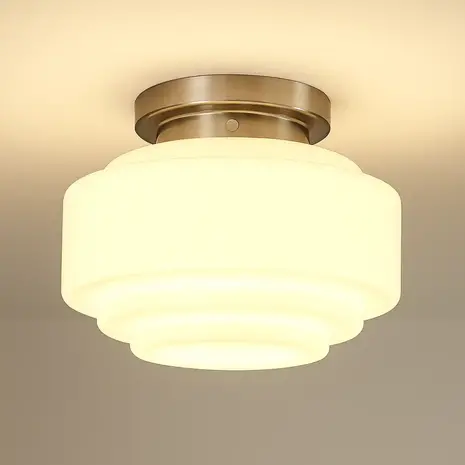 Highlight Deco Cambridge Deckenleuchte Ø 30 cm weiß