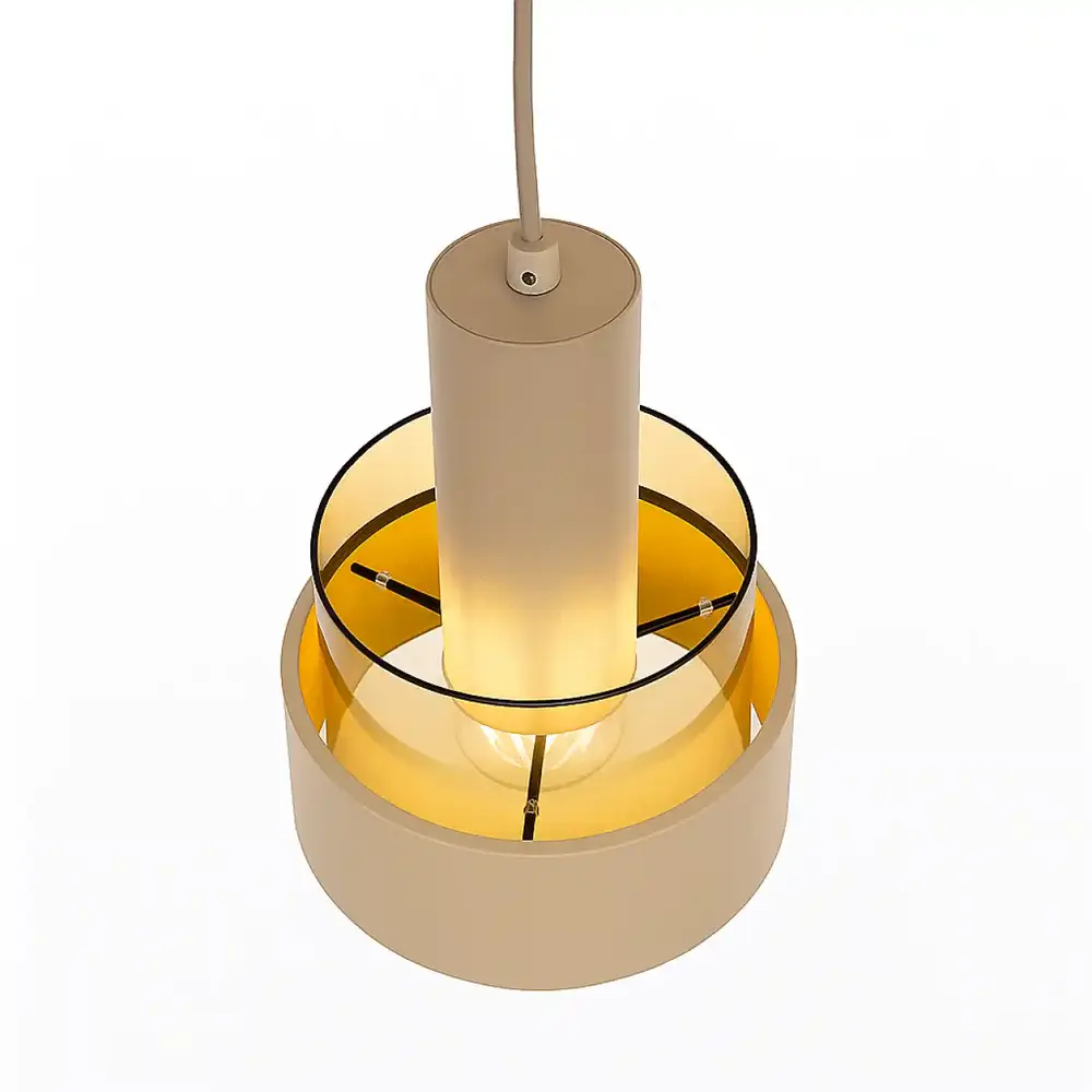 Highlight Hängelampe Marrone 1-flammig Ø 18 cm beige Highlight Hängelampe Marrone 1-flammig Ø 18 cm beige