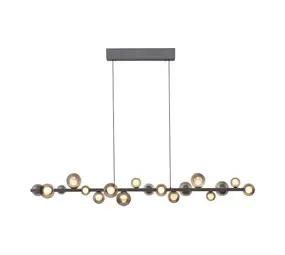 Neuhaus PURE Hängelampe E-Popup XL e-Lift L 180 cm dunkelgrau Neuhaus PURE Hängelampe E-Popup XL e-Lift L 180 cm dunkelgrau