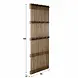 Ylumen Kleiderständer Tweak hoch B 60 cm H 160 cm Natur Ylumen Kleiderständer Tweak hoch B 60 cm H 160 cm Natur
