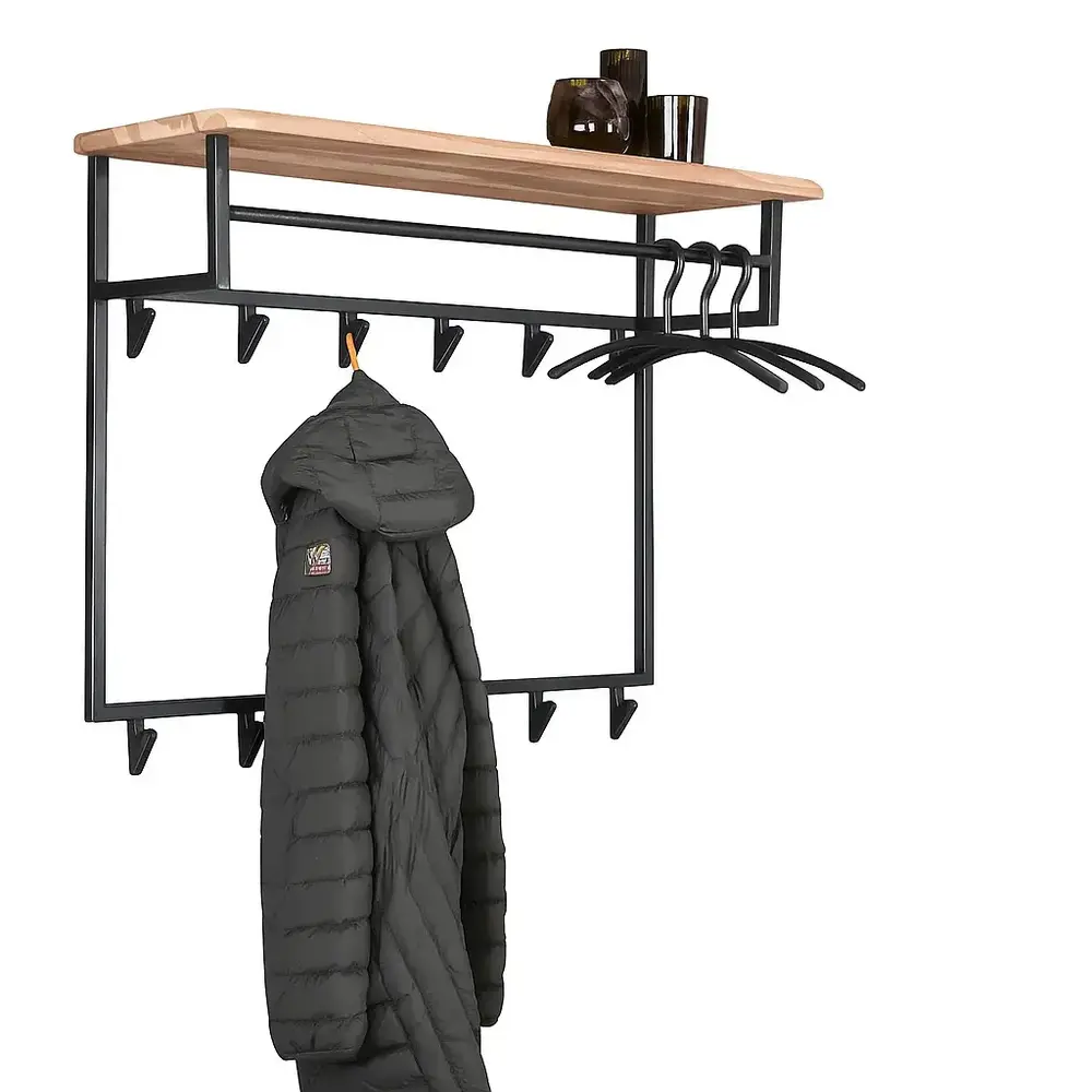 Ylumen Kleiderständer Edge, hoch, B 100 cm, H 80 cm, Natur Ylumen Kleiderständer Edge, hoch, B 100 cm, H 80 cm, Natur