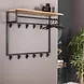 Ylumen Kleiderständer Edge, hoch, B 100 cm, H 80 cm, Natur Ylumen Kleiderständer Edge, hoch, B 100 cm, H 80 cm, Natur