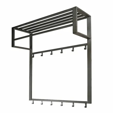 Ylumen Industrie-Garderobe, hoch, B 80 cm, H 89 cm, grau