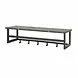 Ylumen Kleiderständer Tenaro B 80 cm H 24 cm Marmor Schwarz Ylumen Kleiderständer Tenaro B 80 cm H 24 cm Marmor Schwarz
