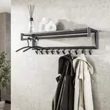 Ylumen Kleiderständer Tenaro B 100 cm H 30 cm Marmor Schwarz Ylumen Kleiderständer Tenaro B 100 cm H 30 cm Marmor Schwarz