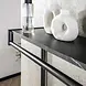 Ylumen Kleiderständer Tenaro B 100 cm H 80 cm Marmor Schwarz Ylumen Kleiderständer Tenaro B 100 cm H 80 cm Marmor Schwarz