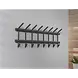 Ylumen Kleiderständer Tubo B 90 cm H 34 cm Schwarz Ylumen Kleiderständer Tubo B 90 cm H 34 cm Schwarz