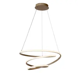 Lucide ESPIRAL - Hängeleuchte - LED Dimb. - CCT - 1x40W 2700K/4000K - Taupe Lucide ESPIRAL - Hängeleuchte - LED Dimb. - CCT - 1x40W 2700K/4000K - Taupe