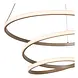 Lucide ESPIRAL - Hängeleuchte - LED Dimb. - CCT - 1x40W 2700K/4000K - Taupe