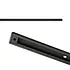 Schiene 143,5 cm Spurweite schwarz Schiene 143,5 cm Spurweite schwarz