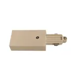 Highlight Beginn der Stromversorgung Trackline-Schienensystem, beige Highlight Beginn der Stromversorgung Trackline-Schienensystem, beige