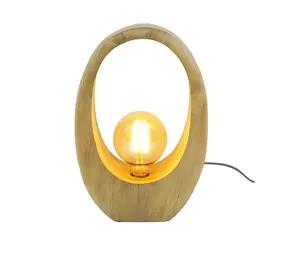 Ylumen Tischleuchte Arch Wood H43 beige Ylumen Tischleuchte Arch Wood H43 beige