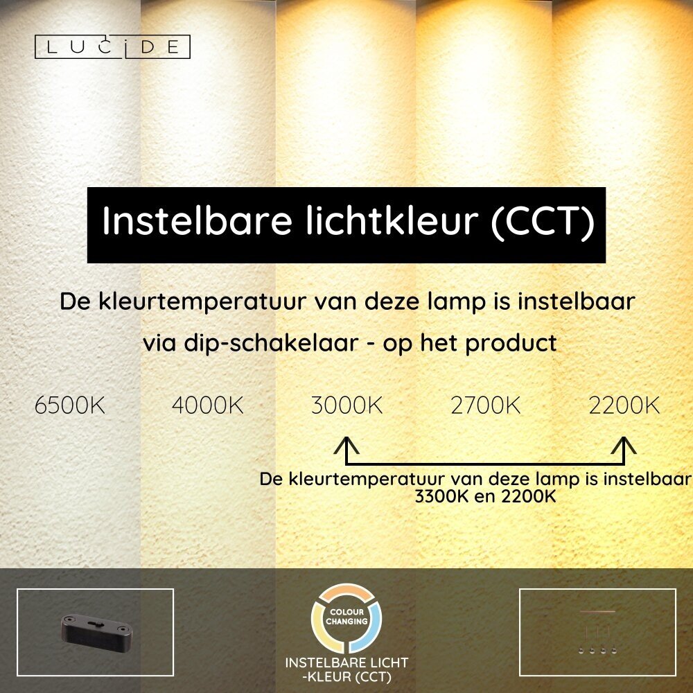 Lucide JASMINE – Hängelampe – LED dimmbar – CCT – 7x4W 2200K/3300K – Kupfer | Premium