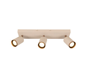 Lucide REGINA – Deckenstrahler – 3xGU10 – Taupe | Essential Lucide REGINA – Deckenstrahler – 3xGU10 – Taupe | Essential