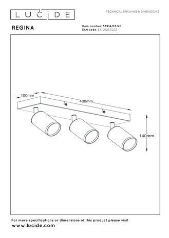 Lucide REGINA – Deckenstrahler – 3xGU10 – Taupe | Essential Lucide REGINA – Deckenstrahler – 3xGU10 – Taupe | Essential