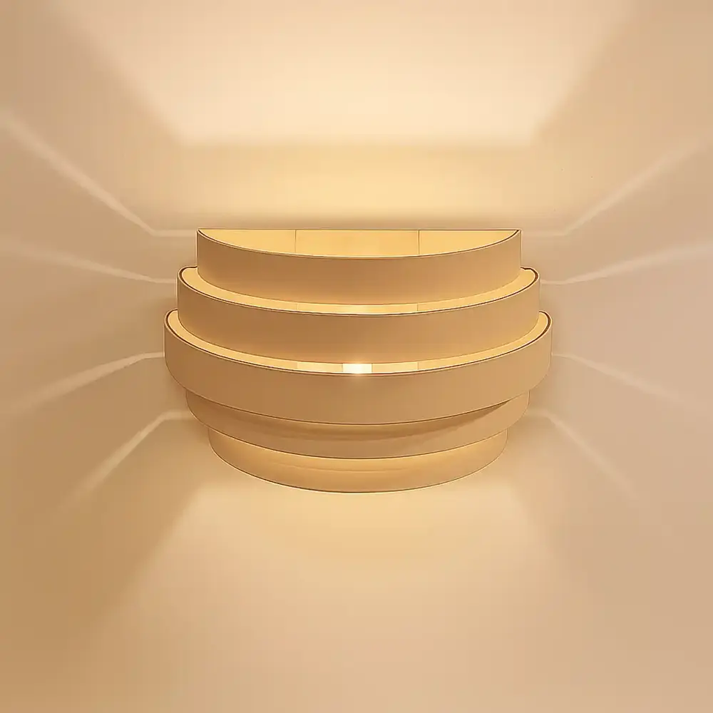 Highlight Wandleuchte Scudo B 20 cm hellbeige Highlight Wandleuchte Scudo B 20 cm hellbeige