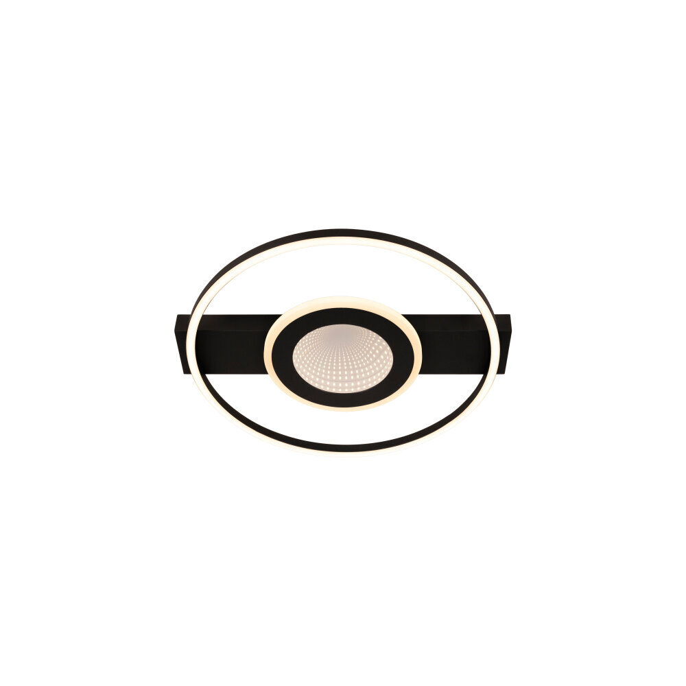 Lucide MARCIA – Deckenleuchte – LED 3 StepDim – 1x32W 2700K – Schwarz | Essential