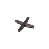 Lucide Premium LINIAL X-Verbindungsstück – 1-phasiges Schienensystem / Schienenbeleuchtung – Champagner