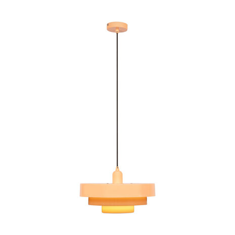 Lucide RUNA – Hängelampe – Ø 35 cm – 1xE27 – Rosa | Essential