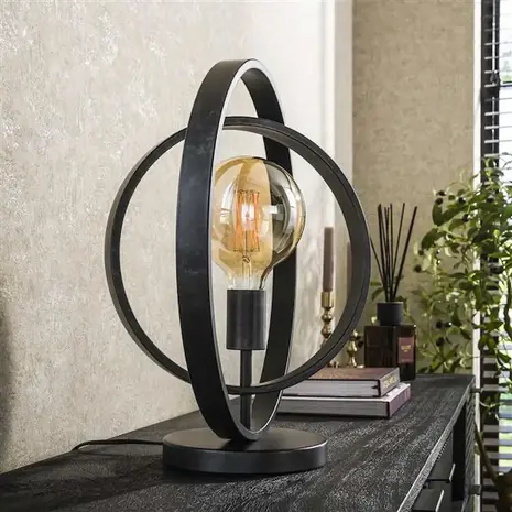 Ylumen Tischlampe Turn Around H 43 cm Schwarz Ylumen Tischlampe Turn Around H 43 cm Schwarz