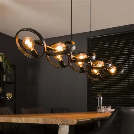 Ylumen Hängeleuchte Hover H 150 cm Schwarz Ylumen Hängeleuchte Hover H 150 cm Schwarz