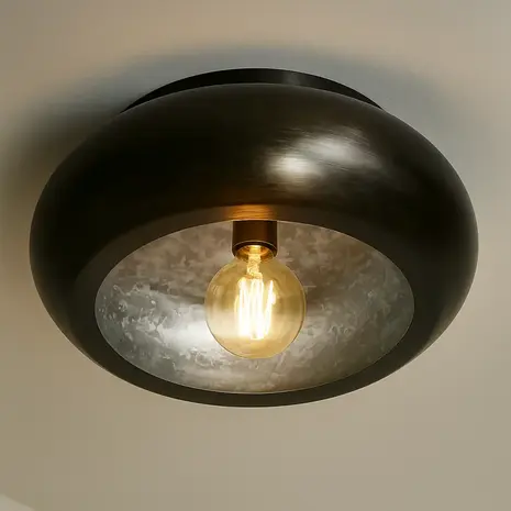 Ylumen Deckenleuchte Sky Ø 42 Schwarz