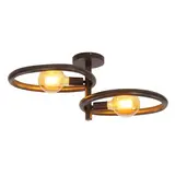 Ylumen Deckenleuchte Pebble L 70 schwarz