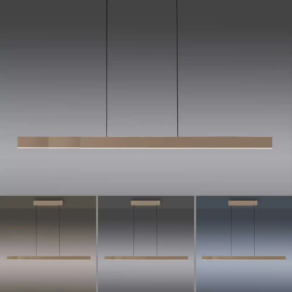 Neuhaus PURE Hängelampe e-Lift + e-Slide L 120-200 cm, champagnerfarben Neuhaus PURE Hängelampe e-Lift + e-Slide L 120-200 cm, champagnerfarben