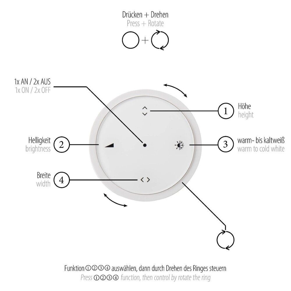Neuhaus PURE Hängelampe e-Lift + e-Slide L 120-200 cm dunkelmetallbraun Neuhaus PURE Hängelampe e-Lift + e-Slide L 120-200 cm dunkelmetallbraun