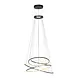 Neuhaus PURE Hanglamp E-Flying Rings Ø 110 cm vide donker grijs