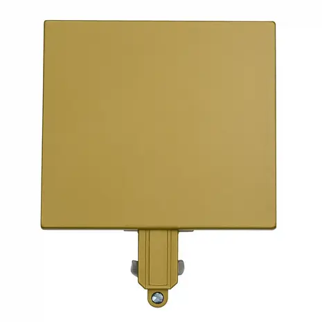 Highlight Beginn der Stromversorgung Zentraldose Trackline Schienensystem Bronze