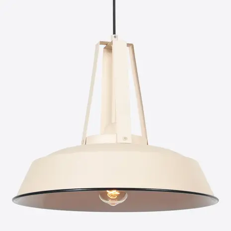 Steinhauer Hängelampe Eden Ø 45 creme