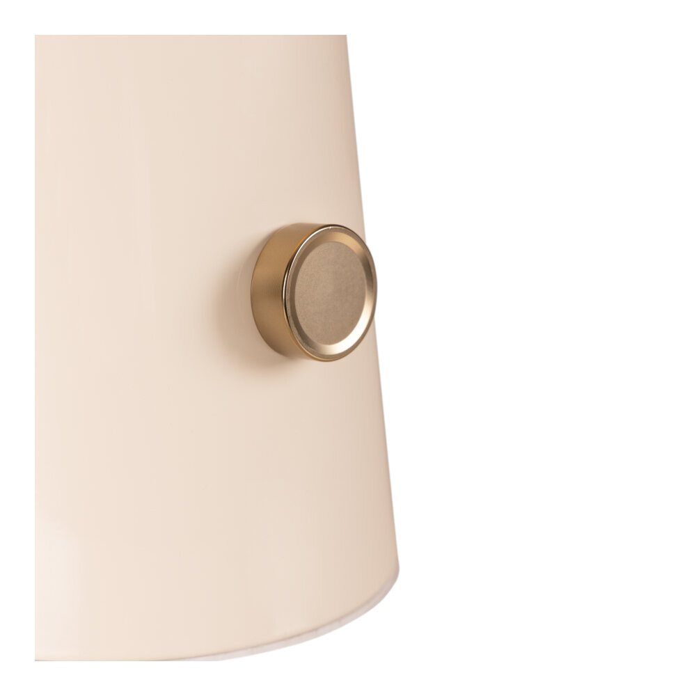 Lucide BARONE – Tischleuchte – Ø 38 cm – 1xE27 – Beige | Vibes