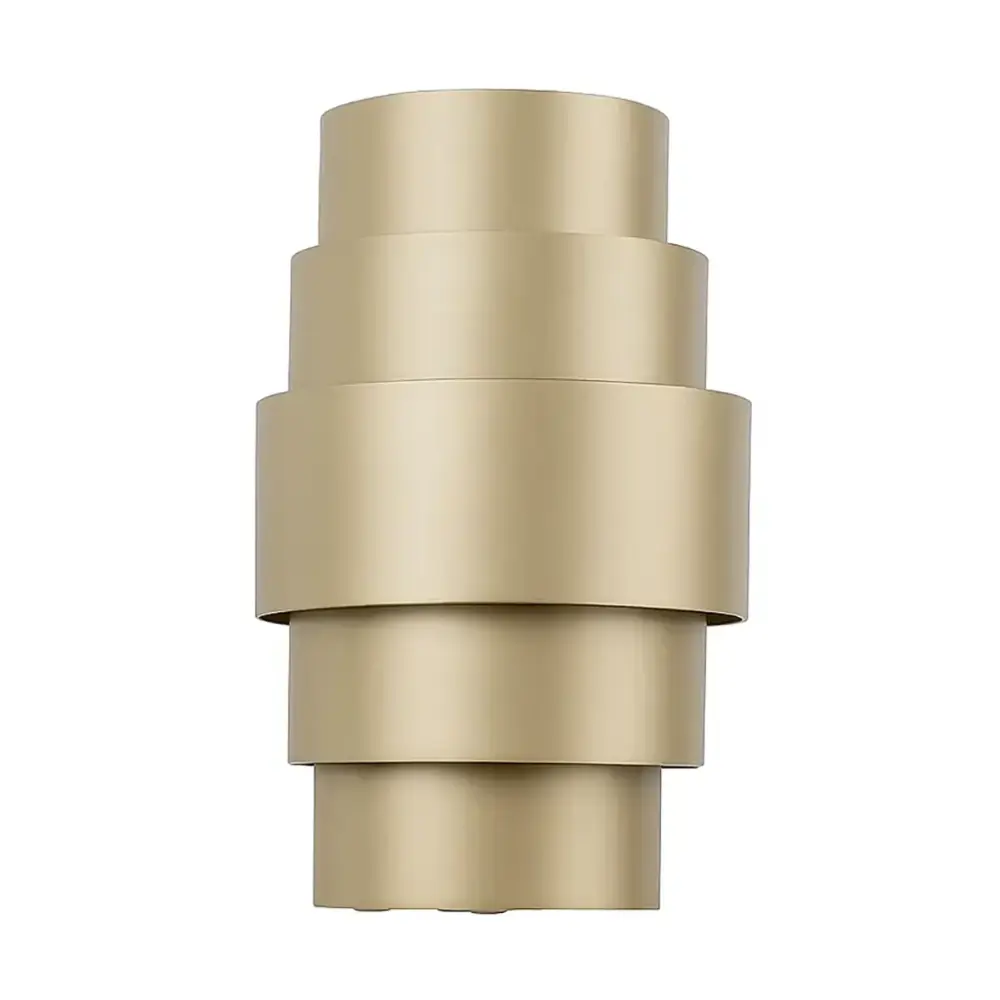 Artdelight Wandleuchte Rolls H 22 cm champagnerfarben