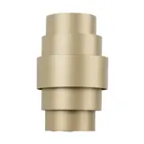 Artdelight Wandleuchte Rolls H 22 cm champagnerfarben Artdelight Wandleuchte Rolls H 22 cm champagnerfarben