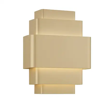 Artdelight Wandleuchte Layers B 20 cm champagner