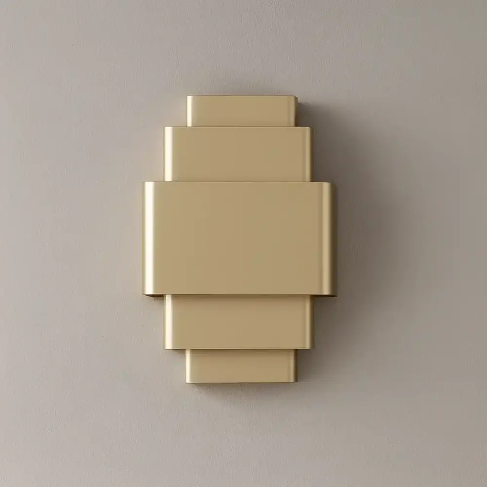 Artdelight Wandleuchte Layers B 20 cm champagner