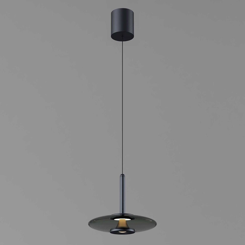 Artdelight Hängeleuchte Madison 1 Licht Ø 22 cm comfort lift schwarz Artdelight Hängeleuchte Madison 1 Licht Ø 22 cm comfort lift schwarz