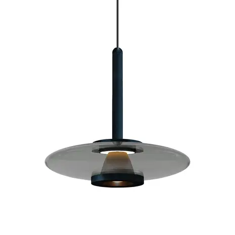 Artdelight Hängelampe Madison 3-flammig L 130 cm Komfortlift schwarz