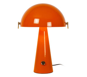 Lucide BARONE – Tischlampe – Ø 38 cm – 1xE27 – Orange | Vibes