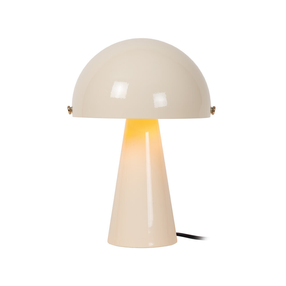 Lucide BARONE – Tischlampe – Ø 23 cm – 1xE27 – Beige | Vibes