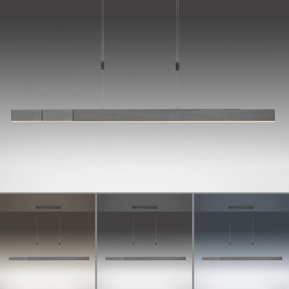 Neuhaus PURE Hängelampe e-Slide L 120-200 cm dunkelgrau Neuhaus PURE Hängelampe e-Slide L 120-200 cm dunkelgrau