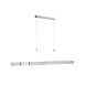 Neuhaus PURE Hängelampe e-Slide L 120-200 cm matt verchromt Neuhaus PURE Hängelampe e-Slide L 120-200 cm matt verchromt