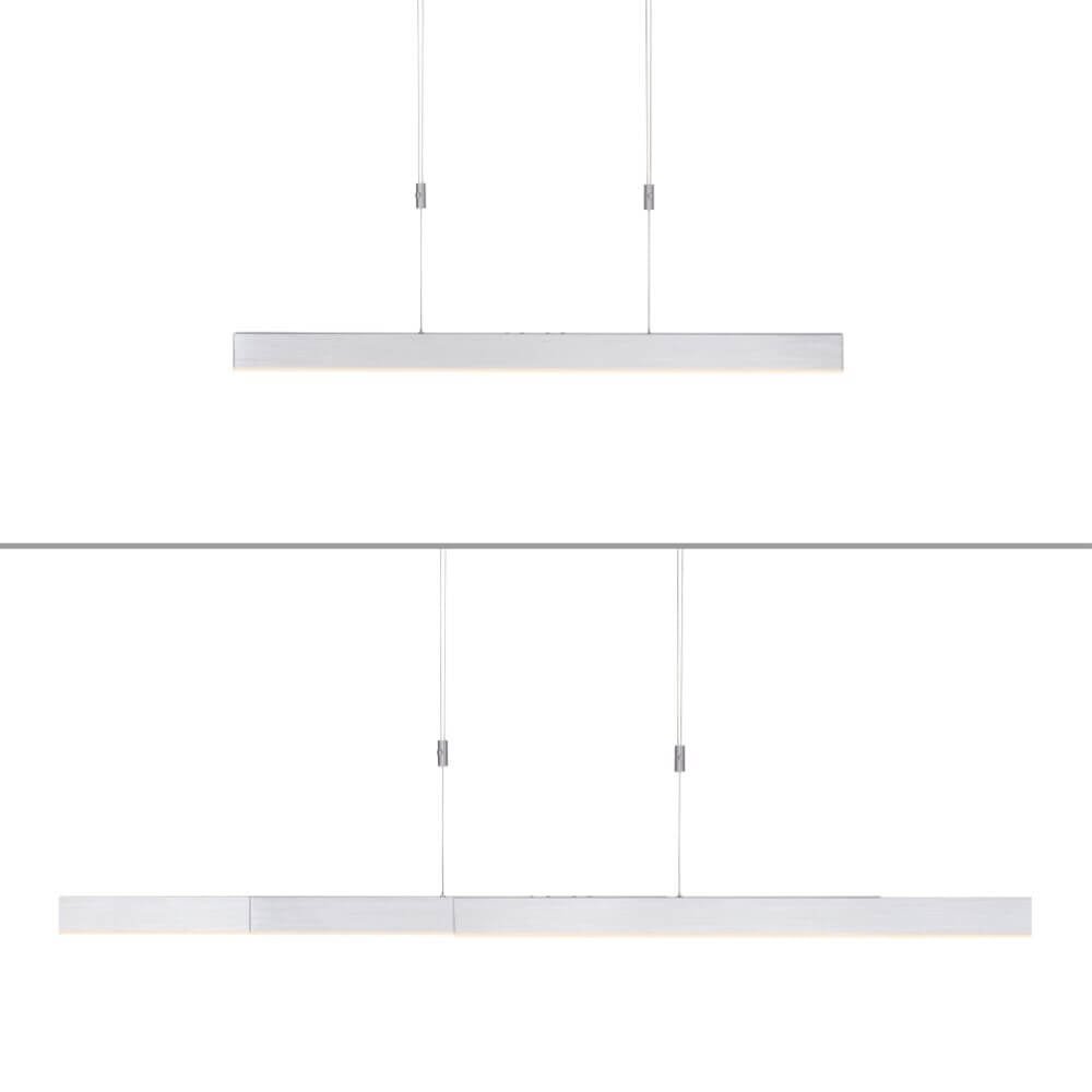 Neuhaus PURE Hängelampe e-Slide L 120-200 cm matt verchromt Neuhaus PURE Hängelampe e-Slide L 120-200 cm matt verchromt