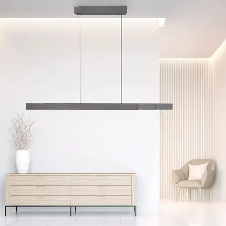 Neuhaus PURE Hängelampe e-Lift + e-Slide L 120-200 cm dunkelgrau Neuhaus PURE Hängelampe e-Lift + e-Slide L 120-200 cm dunkelgrau