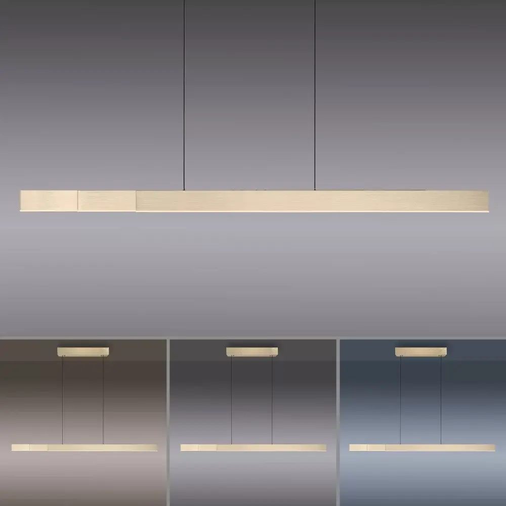 Neuhaus PURE Hängelampe e-Lift + e-Slide L 120-200 cm mattgold Neuhaus PURE Hängelampe e-Lift + e-Slide L 120-200 cm mattgold