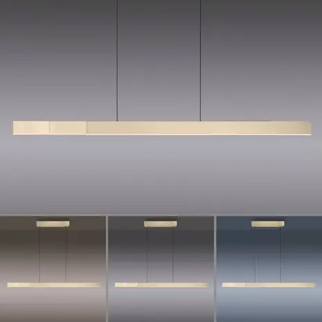 Neuhaus PURE Hängelampe e-Lift + e-Slide L 120-200 cm mattgold Neuhaus PURE Hängelampe e-Lift + e-Slide L 120-200 cm mattgold