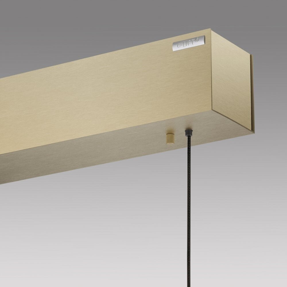 Neuhaus PURE Hängelampe e-Lift L 120 cm mattgold Neuhaus PURE Hängelampe e-Lift L 120 cm mattgold